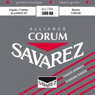 Savarez Alliance Corum Standard Tension Classical Guitar Strings - 500AR image 2