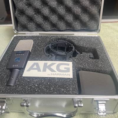 AKG C414 XLS Large Diaphragm Multipattern Condenser Microphone 2010s - Black image 3