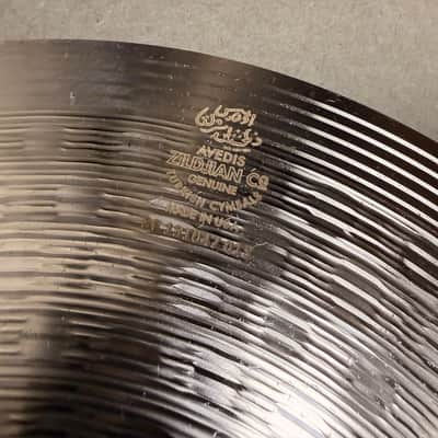Zildjian I Series 14" Hi-Hat Cymbals Pair ILH14HT/ILH14HB B-Stock – Brilliant Finish – Made in USA image 4