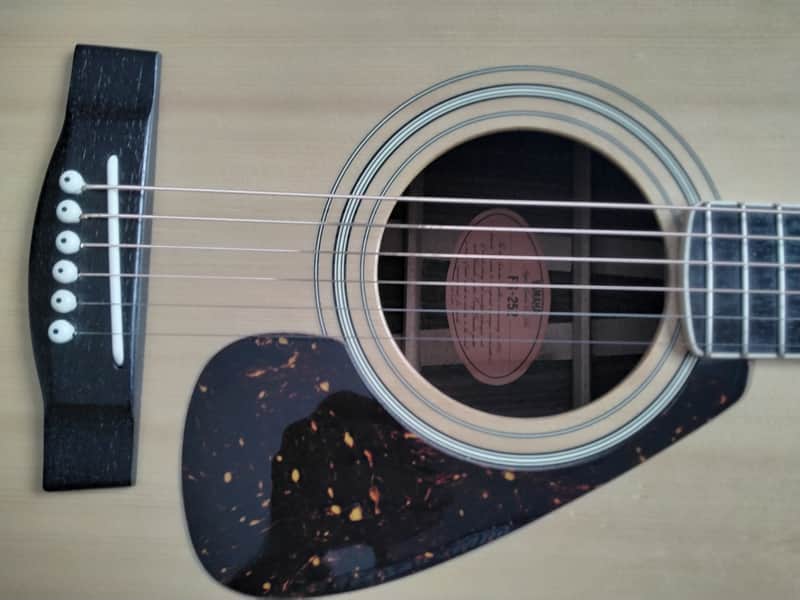 Yamaha FG252 Acoustic Guitar Made in Japan | Reverb