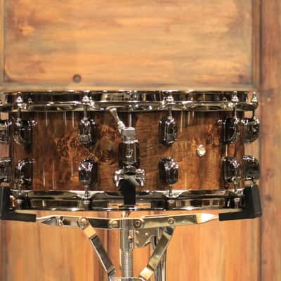 Tama S.L.P. G-Maple Snare Drum 14x6 Gloss Lacquer over Kona Mappa Burl - New! image 2