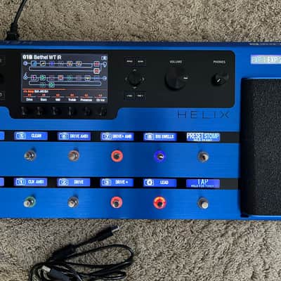 Line 6 Helix Floor Limited Edition 2019 - Lightning Blue image 2