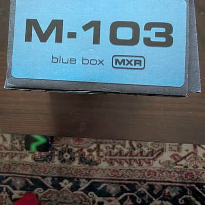 MXR M103 Script Blue Box Reissue 2008 - 2013 - Blue image 2