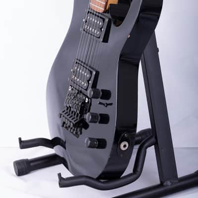 Kramer USA American Custom Gibson 490R / 498T Humbucker Pickups 1986-1987 Black Reverse Headstock image 16