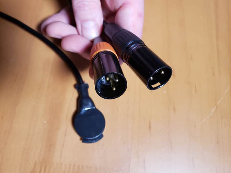 Tidbit Audio Water-proof Stereo Contact Microphone / Piezo Transducer Pickup / ASMR Microphone / Hydrophone - left and right XLR 2025 - Black image 1