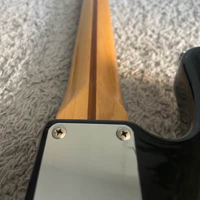 Fender Standard Jazz Bass Vintage 1992 MIM Black Rosewood 4-String Bass Guitar image 10