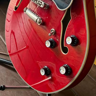 2014 Eastman T386RD - Cherry w/ OHSC & Upgrades image 10