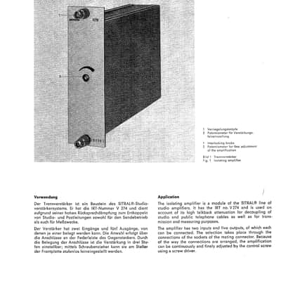 With audio demo: 1960s Siemens V274 mic preamp: 18 .. 46dB gain - recapped, full plug & play! image 11