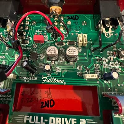 2019 Fulltone Full-Drive 2 V.2 Overdrive pedal, two drive stages, multiple modes image 4