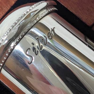 Pearl Sterling Silver Vigore Flute Headjoint – Largo Cut – 3K Gold Lip Plate image 7