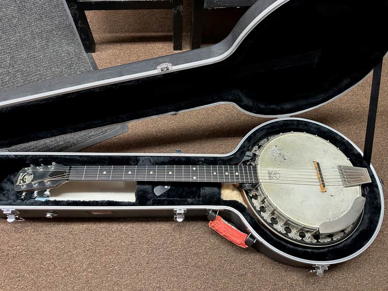 Used Deering Banjo Company Banjo Guitar Resonator Banjitar 6 String w/ Hard Case image 1