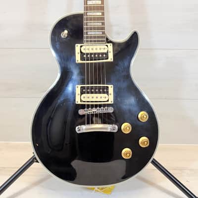 Magnum- LP Copy Electric Guitar Black w/ Upgraded Gotoh Tuners & Epiphone Pickups Late 1970s to Early 1980s image 3