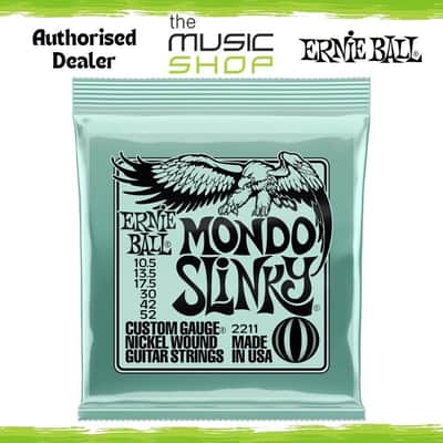 Ernie Ball Mondo Slinky 10.5-52 Nickel Wound Electric Guitar Strings - 2211 image 1