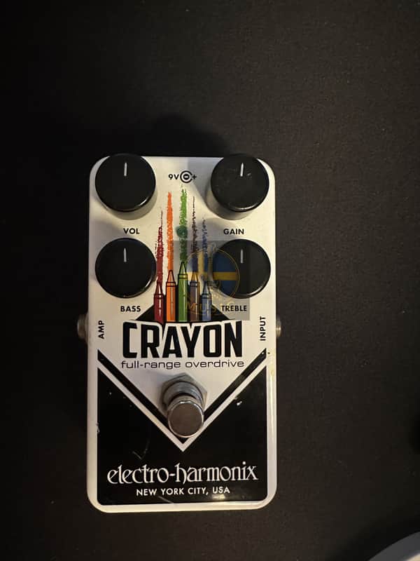 Electro-Harmonix Crayon 69 Full-Range Overdrive image 1