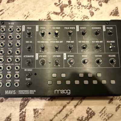 Moog Mavis Monophonic Analog Synthesizer Voice 2022 - Present - Black image 3