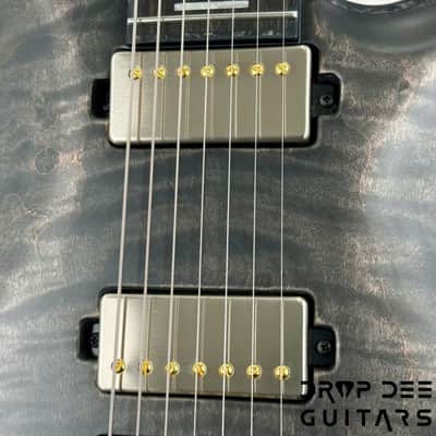 Mayones Regius Core 7 7-String Electric Guitar w/ Case - Antique Black Matt image 6