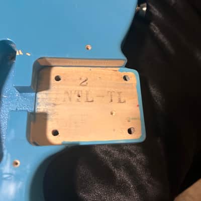 Fender MIJ Tele Body Maui Blue image 8