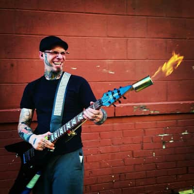 Burny  Fernandes  Flamethrowing Vortex  90's  Black Bild 2
