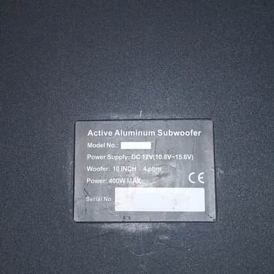 Audiotek 10 inch sub 2025 - 10 inch sub built in amp image 3