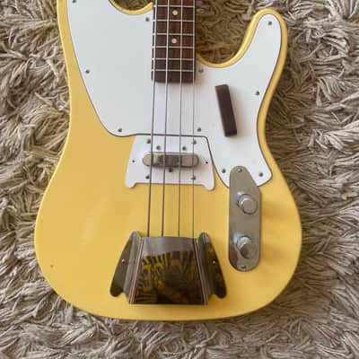 Ibanez Tele Bass 2352 MIJ early 70s Blonde image 1