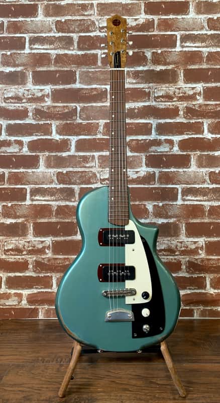 Harvester Guitars Lupine Short Scale Ser # 114 New/ 2020 Aged Pelham Blue (Authorized Dealer) image 1