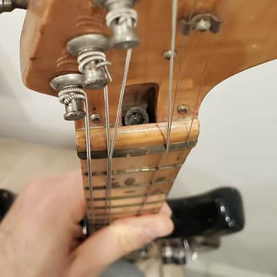 Rare Vintage 70's Univox Stratocaster Style MIJ Japan HSS Racing Stripes image 20