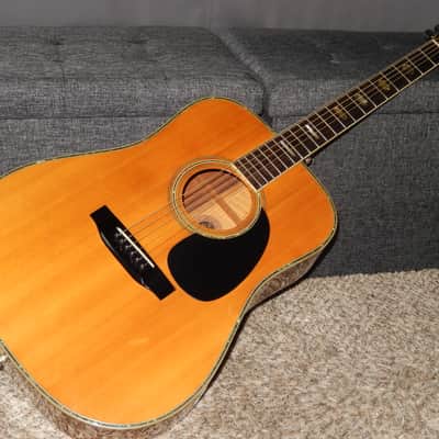 MIJ - MORRIS W50 1978 - TERRIFIC - MARTIN D41 STYLE - ACOUSTIC GUITAR image 2