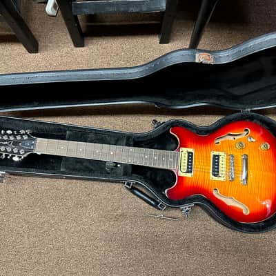 DEAN Boca 12 12-string electric GUITAR new Trans Cherry Burst image 1