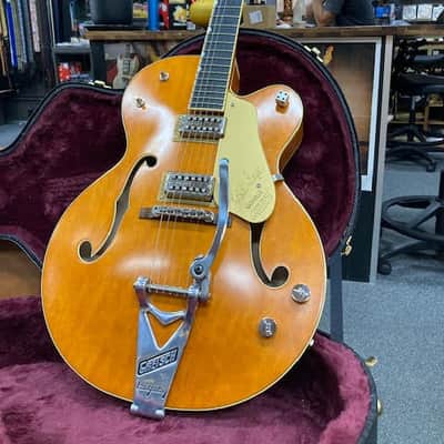 Gretsch G6120T Brian Setzer Signature Nashville '59 2022 - Orange smoke image 1