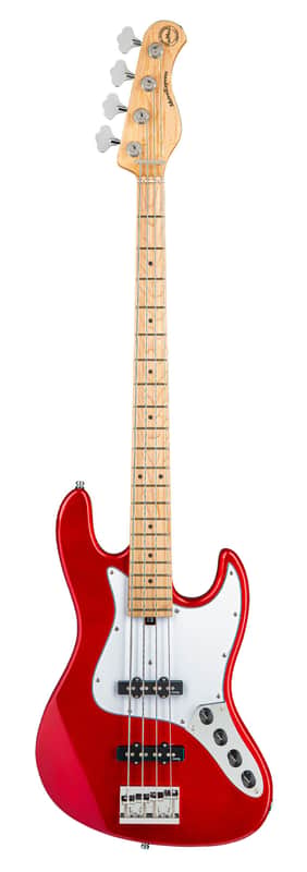 Sadowsky MetroExpress 21-Fret Vintage J/J Bass, Maple Fingerboard, 4-String - Solid Candy Apple Red Metallic image 1