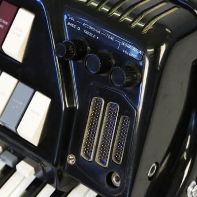 1960's Cordovox Super V CG7M Electric Accordion -Rare Electrified  Double Tone Chamber with Case! image 9