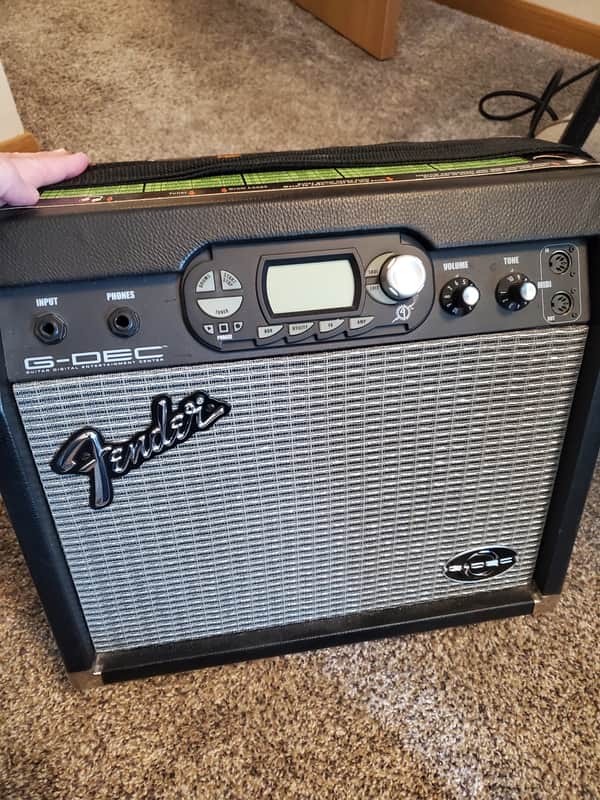 Fender G-DEC Guitar Digital Entertainment Center 15-Watt 1x8" Guitar Practice Amp 2005 - 2010 - Black image 1