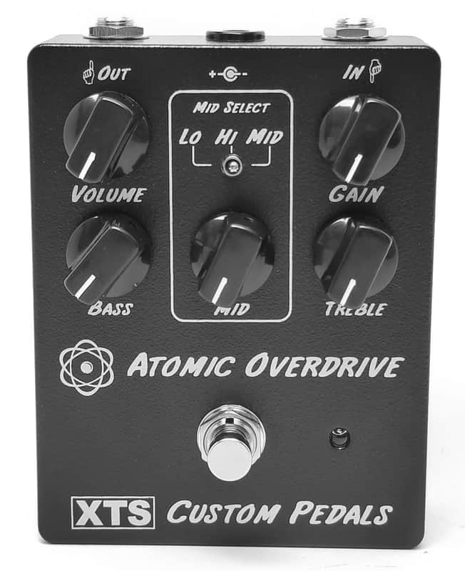 XTS Atomic Overdrive with Black Finish! BRAND NEW IN BOX! FREE SHIPPING IN U.S.! XAct Tone Solutions image 1