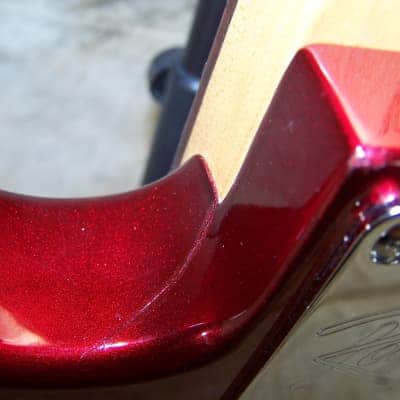 Rogue Bass Guitar 2000s? Metallic Red image 11