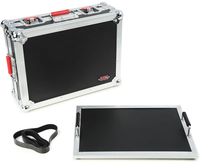 Gator G-TOUR PEDALBOARD-SM ATA Wood Tour Case for Small Pedalboard (3-pack) Bundle image 1