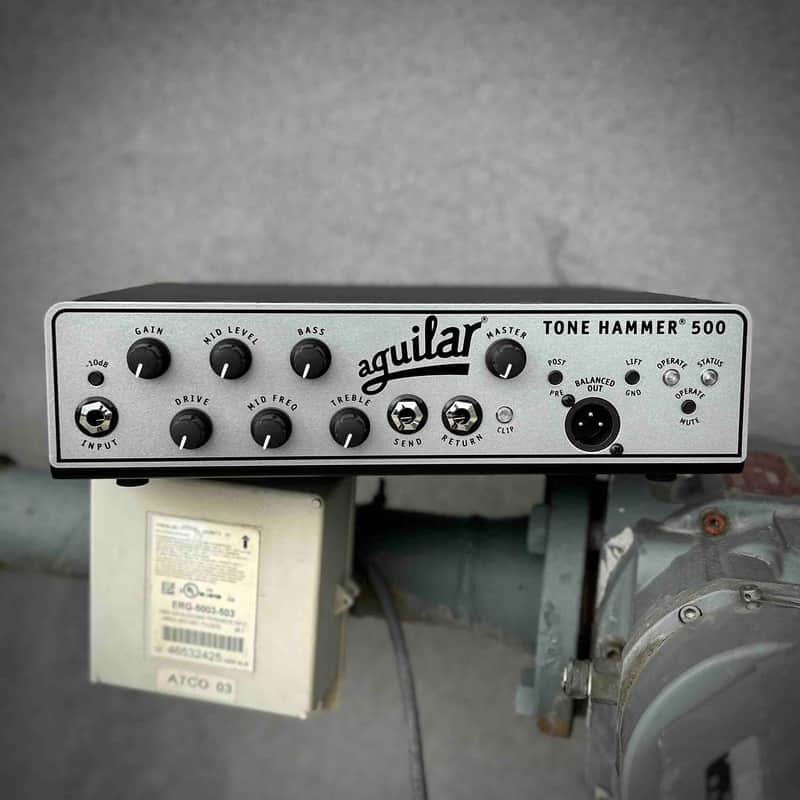 USED Aguilar Tone Hammer 500 Bass Head TH500 V1 image 1