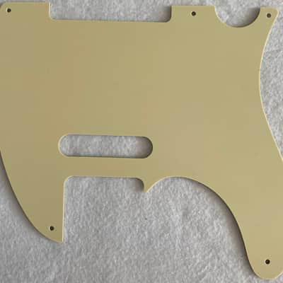 For Vintage 5-hole Fender Esquire Telecaster Guitar Pickguard Scratch Plate 3 Ply Vintage Yellow image 5