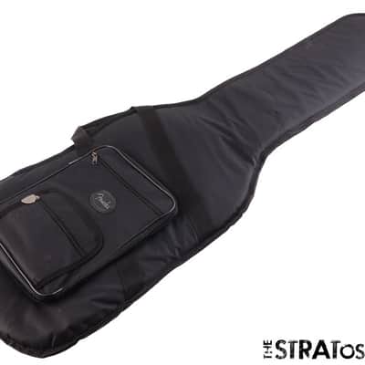 Fender Deluxe Padded P J Bass Padded GIG BAG Parts Black ROUND BOTTOM image 1