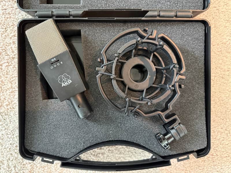 AKG C 414 B-ULS Vintage + case and Shock Mount 40272 image 1