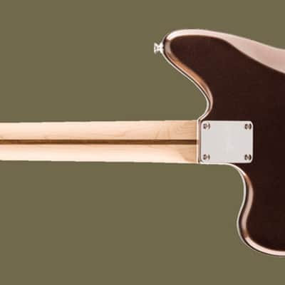 Fender Squier Affinity Series Jaguar Electric Guitar, Mystic Metallic Brown image 2