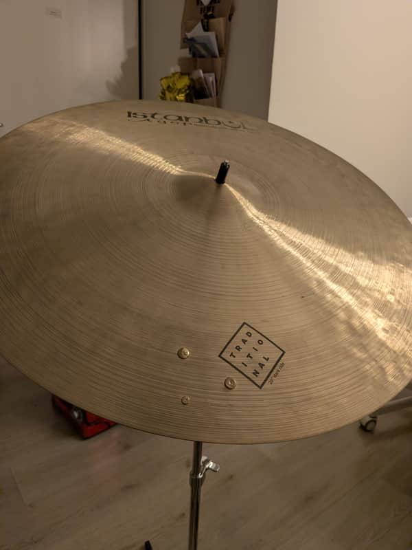 Istanbul Agop 26" Traditional Dark Ride Cymbal USED image 1