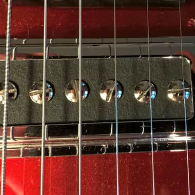Guild DeArmond M-68 -- 2001; Red Sparkle Finish; Brand New Vintage-Style PUs & Chrome Dome Knobs image 24