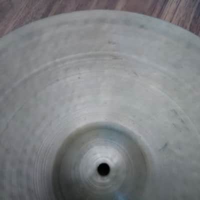 Zildjian Avedis 17" 2nd stamps - Hi Hats or Crash-Ride cymbals - 1930's or 1940's - 1040/1270 g - Brilliant - born together pair image 11