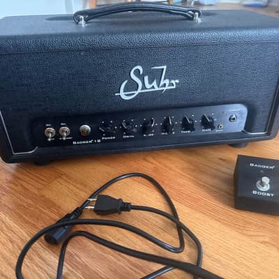Suhr Badger 18 V2 18-Watt Guitar Amp Head 2016 - Present - Black image 2