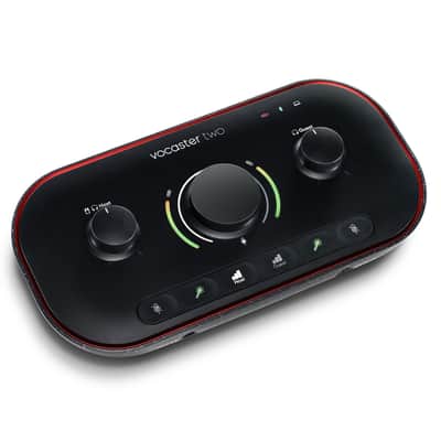 Immagine Focusrite Vocaster Two USB-C Podcast Recording Interface+Headphones+Dynamic Mics - 13