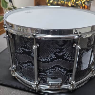 VINNIE PAUL'S Pearl Custom PROTOTYPE Pantera Signature Snare Drum Artist Owned by Vinne Paul VP1480 14x8" RARE Collector Drums Memorabilia Dime Dimebag Darrell image 17