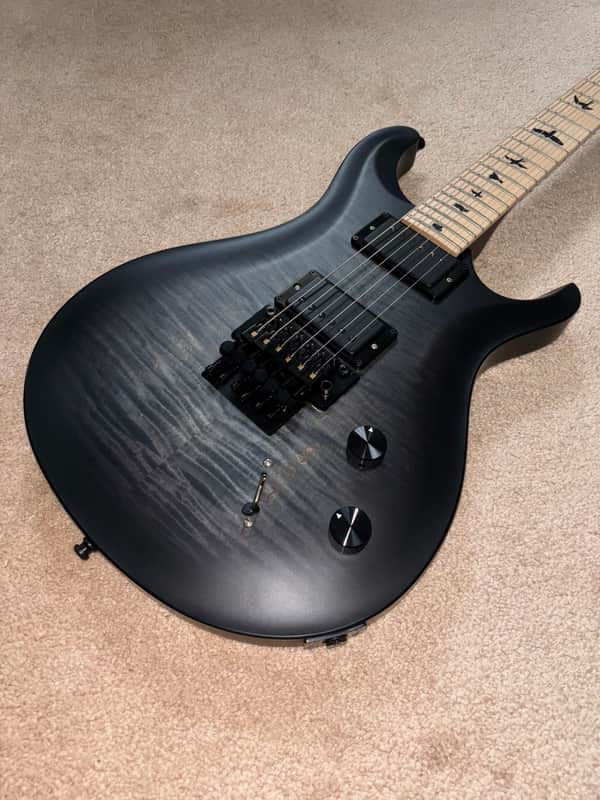 PRS DW Dustie Waring Signature CE 24 Floyd 2023 - Faded Blue Smokeburst image 1