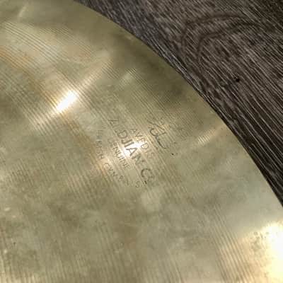 Zildjian 21" A Custom Projection Ride Cymbal 2001 - 2009 - Brilliant image 4