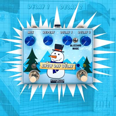 Summer School Electronics Snow Day Delay Pedal image 2