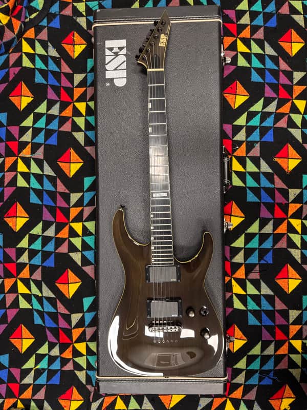 Rare! ESP Horizon NT II Standard See Thru Black image 1